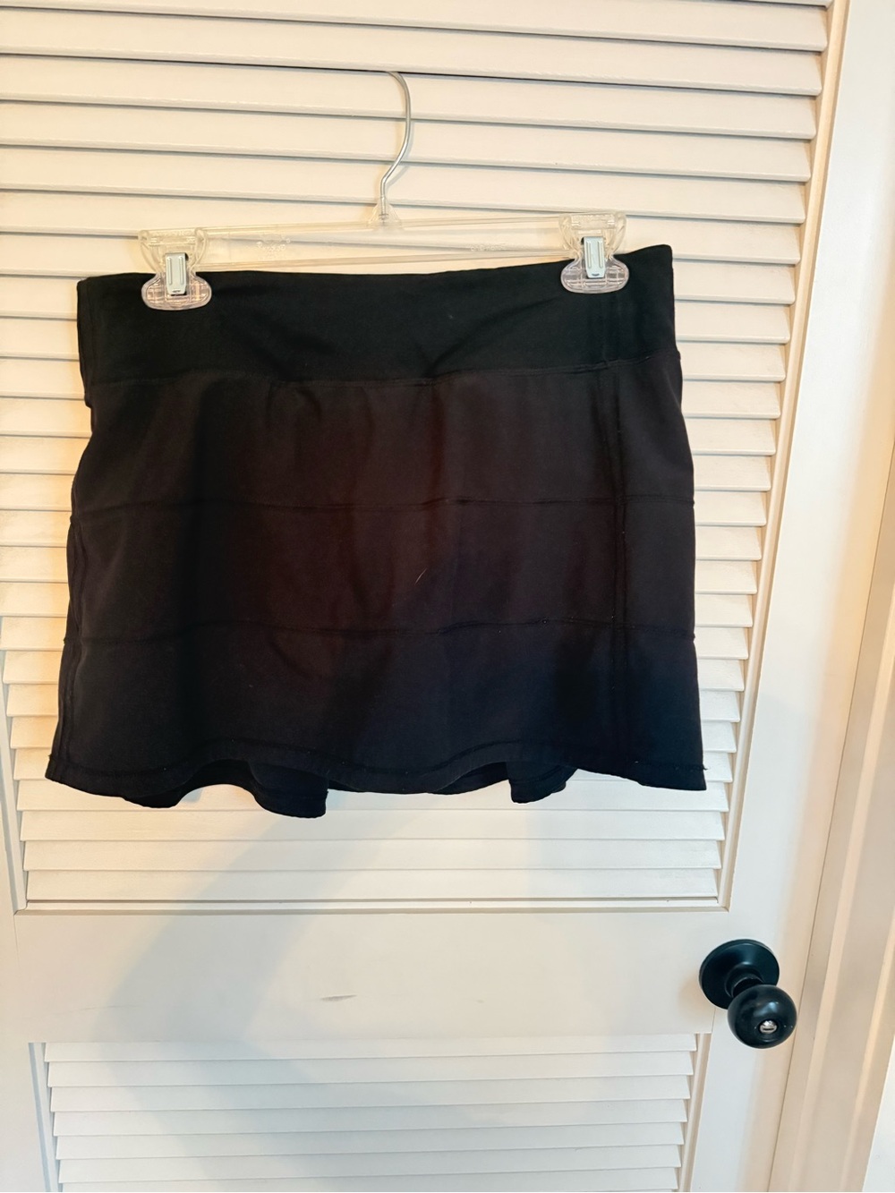 lululemon athletica Black Mini Skirt